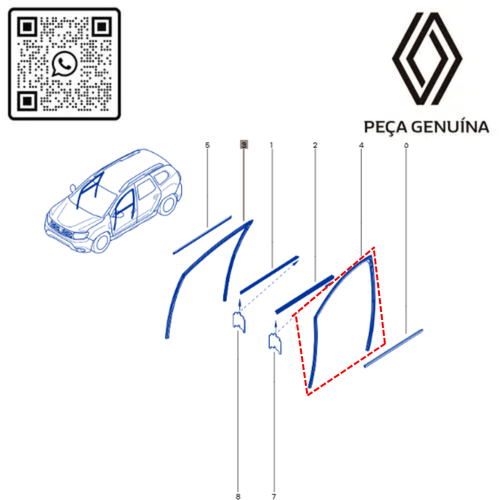 RN 03108R 803303108R VEDACAO EM TERMOPLASTICO DA GUIA DO VID 2